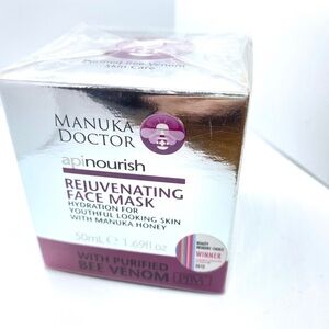 Manuka Doctor ApiNourish Rejuvenating Face Mask, Bee Venom NEW